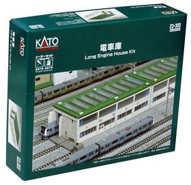 Kato 952844233006 N Scale Building/structure Kit Long Engine House