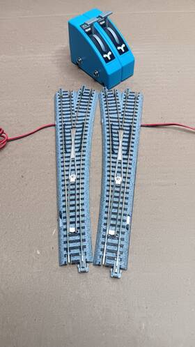 Ep718-15l Kato Ep717-15l N Scale Ep718-15r And Turnouts With Controllers Tested Working
