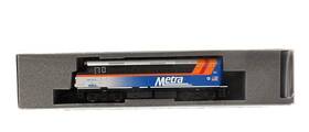 Kat176-9108dcc Kato N Scale 176-9108dcc Chicago Metra F40ph 183 Village Of Itasca With Dcc