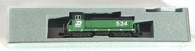 Kat1764377 Kato N Scale 176-4377 Burlington Northern Bn 534 Emd Nw2 Dcc Ready