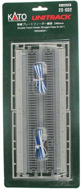 Kat20-002 Kato N Double Track Plate Feeder 248mm 20-002