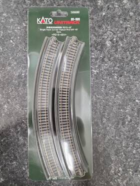 Kato R315-45v N Unitrack 20-520 Single Track Viaduct Curved R315-45 R12-3/8-45