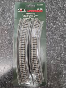 R348-30v Kato N Unitrack 20-531 Single Track Viaduct Curved R348-30 R13-3/4-30