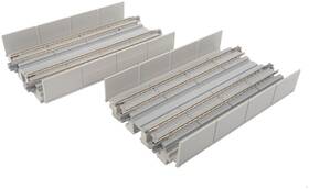 20422 Kato Usa N Scale Unitrack Train Track Double-track Straight Viaduct 4-7/8 Inch 2-pack