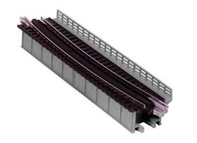 20467 Kato Usa N Scale Unitrack Single 17-5/8 Inch Radius Curved Deck-girder Bridge Gray