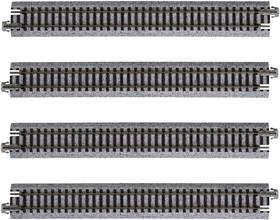 Kato Usa 445052881857 N Scale Unitrack 7 5/16 Inch 186mm Straight Track - 4 Per Package