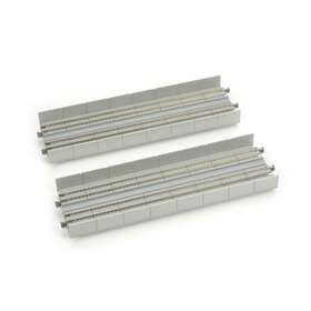 Kat20401 Kato Usa Inc. N 248mm 9-3/4 Inch Straight Dbl Viaduct Concrete 2 Track