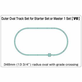Kat20865 Kato Usa Inc. N V6 Outer Oval Track Set