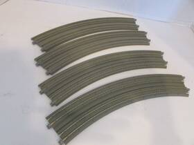 Kato Wr414/381-45 Unitrack N Scale Double Curved Track Sections 4 Pc H4