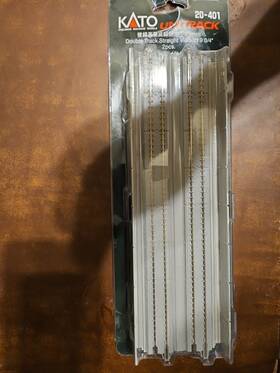 Kato Ws248v N Scale 20-401 Unitrack Double Track Straight Viaduct 9 3/4 Inch Set