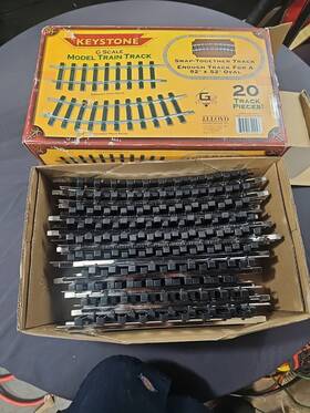 Keystone 858280320048 G Scale Track Set - New
