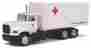 L9000 Herpa Promotex Ho Ford Aeromax Straight Box Blood Donor Nib Fast S H