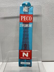 Sl-389 Large Radius Left Hand N Gauge Code 80 Peco Streamline Insulfrog New