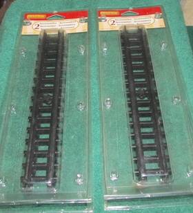 34685 Lemax Accessory Straight Train Tracks 2 Pkgs Of You Get 4 #34685