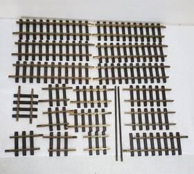 1000-684 Lgb Lehmann 1000 Straight Brass Track 6 12 Inch And Various Sizes- Germany - 684
