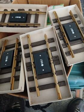 10153 Lgb 1015t Insulated Track 150 Mm With Box Lot Of Four