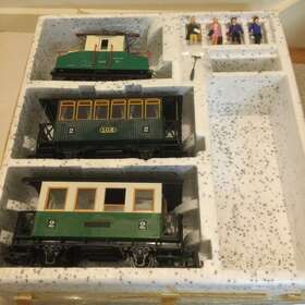 20302 Lgb Rare Pantograph Passenger Set Also For Aristo And Usa Trains