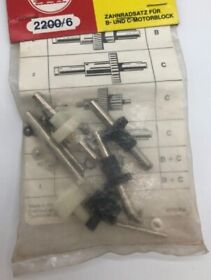 2200-6 Lgb 2200/6 Gears With Axles For 4 And 6 Wheel Motor Blocks
