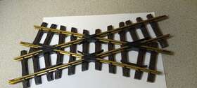 No.1300...g Lgb No.1300 Tracks 30 Crossing Track Gauge...pls Read
