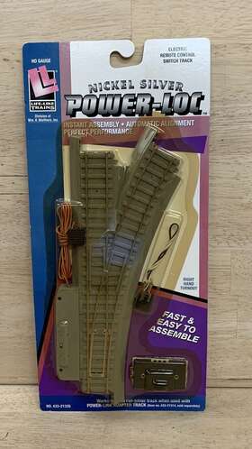 433-21335 Life-like Rh Operating Ho Switch Model Train Track