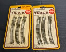 Life-like 575800 N Gauge Track Nickel Silver Rails Lot Of 2