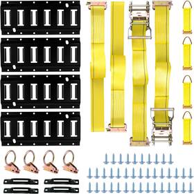 Gls02 Lifgarfe E-track Tie Down Rail System Kit E Track Accessories For Trailers