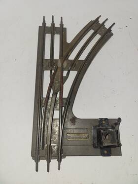 022m Lionel Pre-war 022 Manual Switch Right. O Gauge