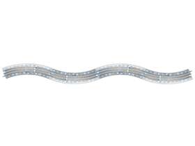 2325010 Lionel 023922052759 O Gauge Polar Express Ice Track O-36 Curve 4 Pack