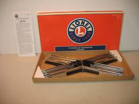 6-65545 Lionel 023922655455 O Gauge 45 Degree Crossover Train Crossing New In Box