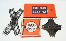 1021-020x Lionel Crossing Junctions 45 Degree 020x And 90 1021 O O27 Gauge