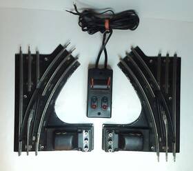 1121-c Lionel 1121/1121-c Pre-war O Gauge No. 1121 Lh And Rh Track Switches With Remote - Tested Ac073