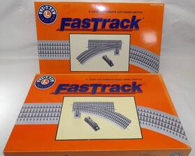 12045-12046 Lionel 6-12045 And 6-12046 Fastrack O36 Lh Rh Remote Switches Mint