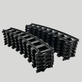 14022-2 Lionel 12 Pc Curved G Gauge Train Track Plastic Polar Express Used Ships Quickly