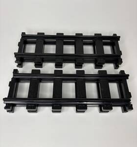 14603-1 Lionel Lot Of 4 G Scale Straight Track 8.5 Inch Long Polar Express Tracks