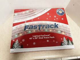 2025080 Lionel #2025080 Lighted Fast Track 40 X 50inch Oval Pack