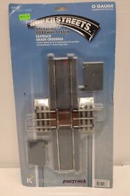 21163 Lionel O Scale Super Streets 10inch Fas Track Grade Crossing 1