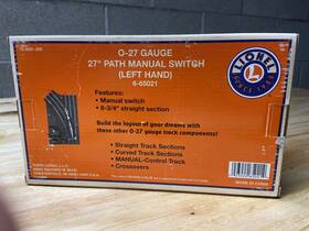 23922-65021 Lionel #6-6502312 O-27 Lh Manual Switch