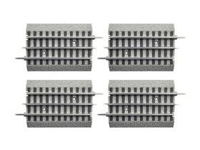 Lionel 2525060 Fastrack 4.5 Inch Straight O Gauge Model Train 4 Piece Track