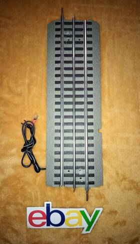 6-12016-85413 Lionel Fast Track Terminal Train With Connection Wires 10 Inch #6-12016 Great