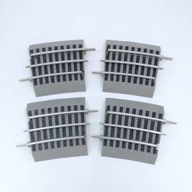 6-16835 Lionel Lot Of 4 Fastrack 0-48 Quarter Curve Track Sections O Gauge #
