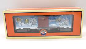 6-39332 Lionel O Gauge 2010 Christmas Boxcar Model Train