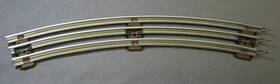 6-65033 Lionel 10 Pieces New O27 Standard Curve Track With Brown Ties