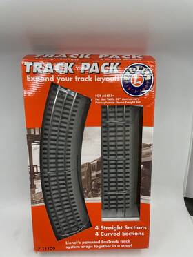 7-11100 Lionel O Gauge Fastrack Track Pack Ex/box