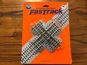 71-2019-265 Lionel Fastrack 90 Degree Crossover O Gauge 6-12019 New In Package