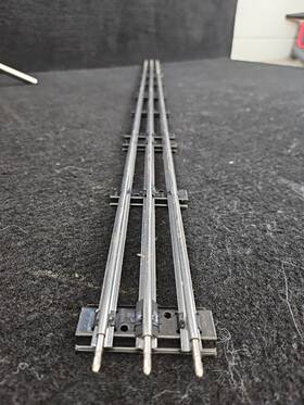 6-65523 Lionel 763530340007 O Gauge 40 Inch Straight Track New