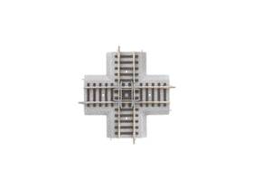 8758090 Lionel Ho Fastrack 90 Degree Crossover New