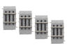 8768014 Lionel Ho 1inch Straight Magne Lock Track Pack Of 4