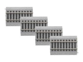 8768034 Lionel Ho 3 Inch Straight Magnelock Track Pack Of 4