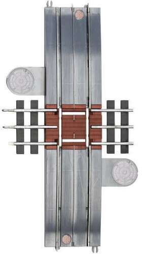 6-21283 Lionel/k-line #21283 Superstreets 10 Inch Tubular Track Grade Crossing Ez Streets