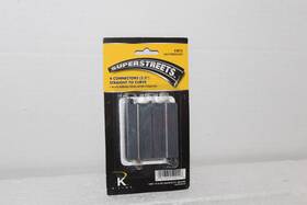 K0811a Lionel/k-line Superstreets 2.5 Inch Straight To Curve Ez Streets